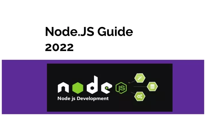 node js guide 2022