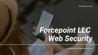 Forcepoint LLC Web Security