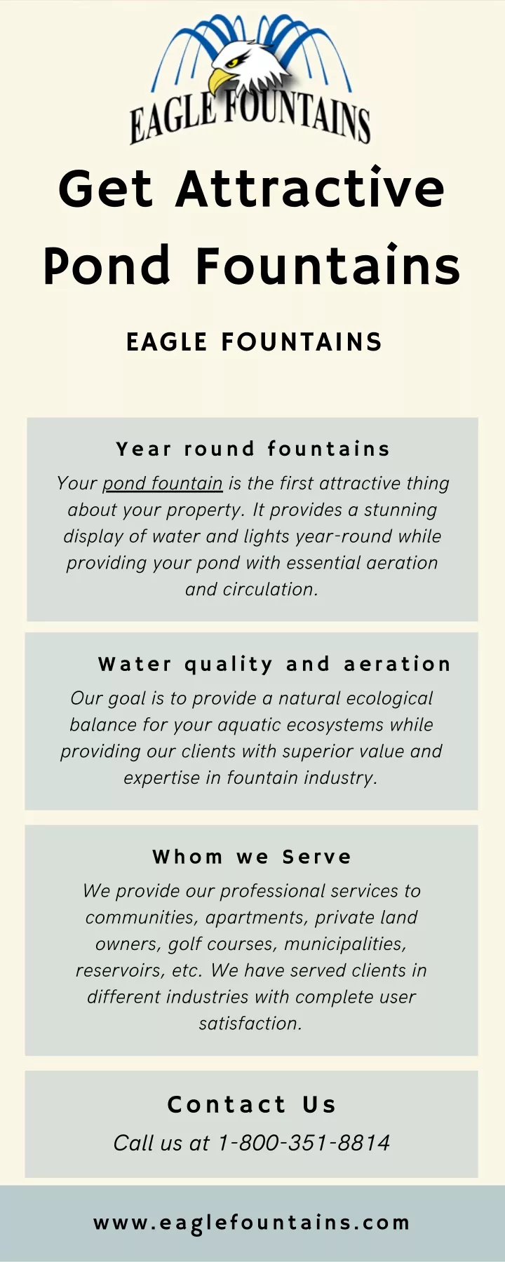 get attractive pond fountains