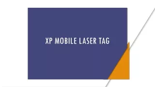 xp mobile laser tag