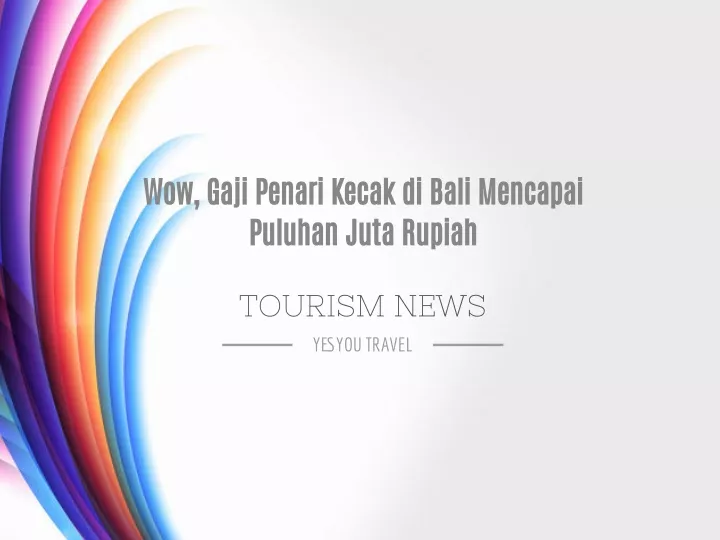 wow gaji penari kecak di bali mencapai puluhan