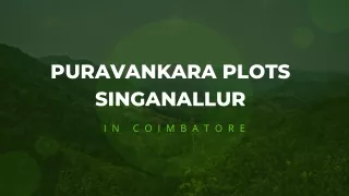 puravankara plots singanallur
