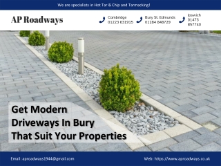 Get Modern Driveways In Bury That Suit Your Properties