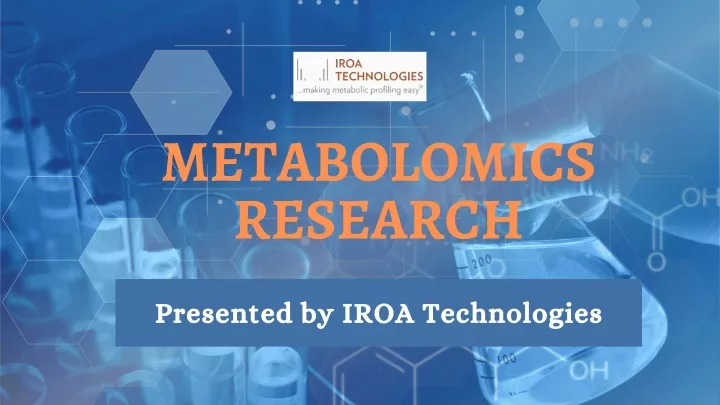 metabolomics research