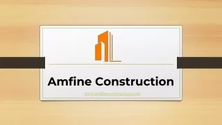 a mf ine construction