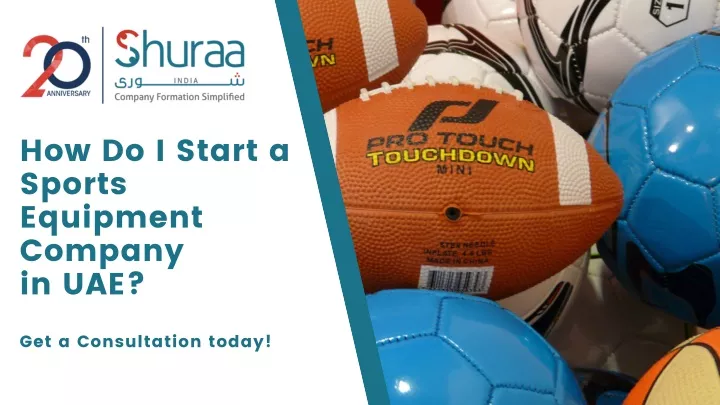 how do i start a sports equipment company in uae