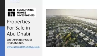 properties for sale in abu dhabi