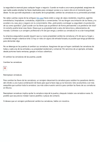 ¿Debe sustituir las cerraduras al mudarse a una casa nueva?