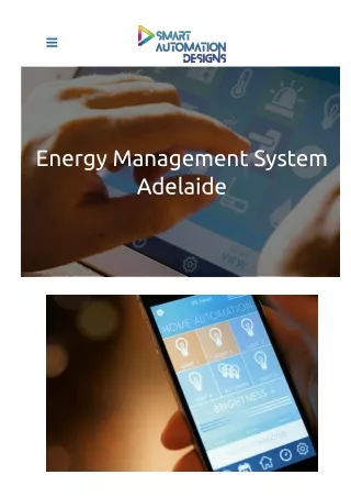 Energy Management System Adelaide