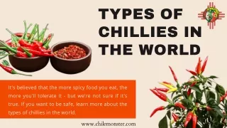 types of chillies
