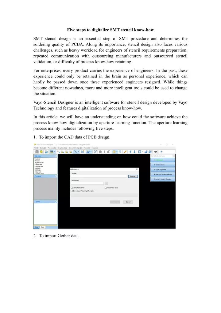 five steps to digitalize smt stencil know how