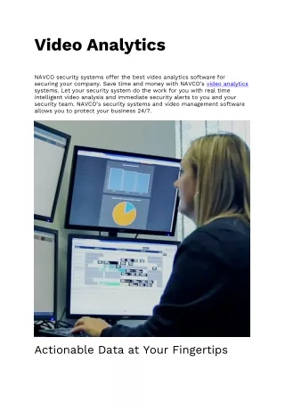 video analytics
