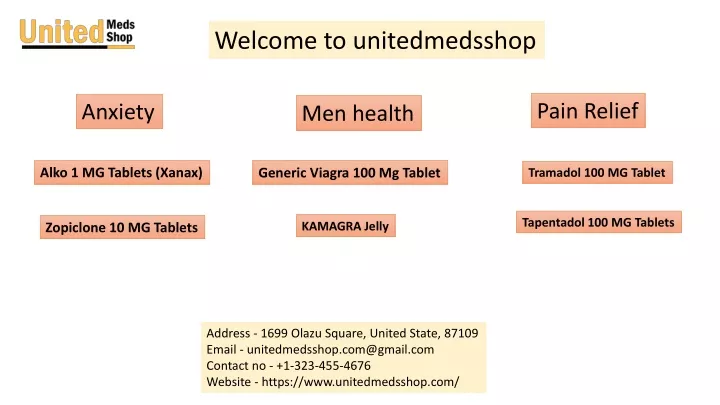 welcome to unitedmedsshop