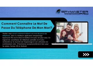 Comment trouver le mot de passe de mon copain
