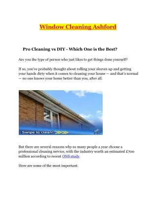 window cleaning ashford