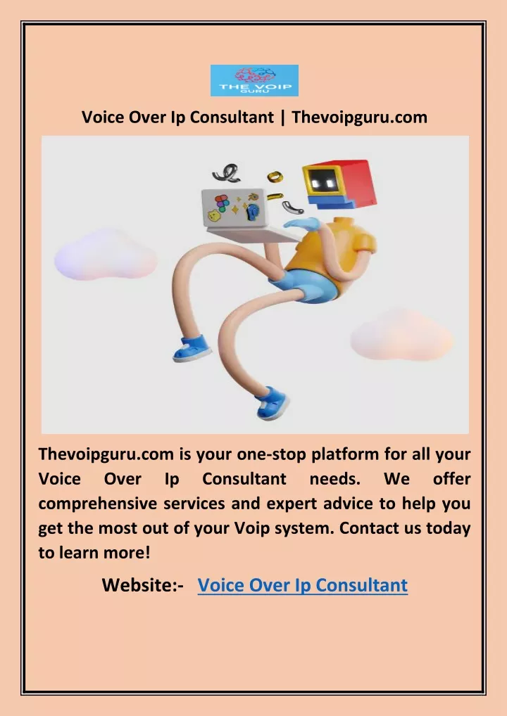 voice over ip consultant thevoipguru com