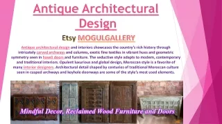antique architectural design