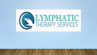 Lymphatic massage explant surgery