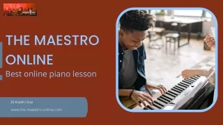Best online piano lesson