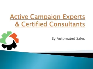 Active Campaign Experts & Certified Consultants