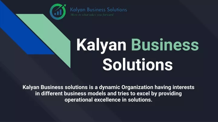 kalyan business solutions