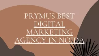 prymus best digital marketing agency in noida