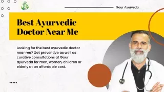 Best Ayurvedic Doctor Near Me