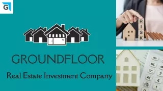 Easily Invest in Real Estate With Groundfloor