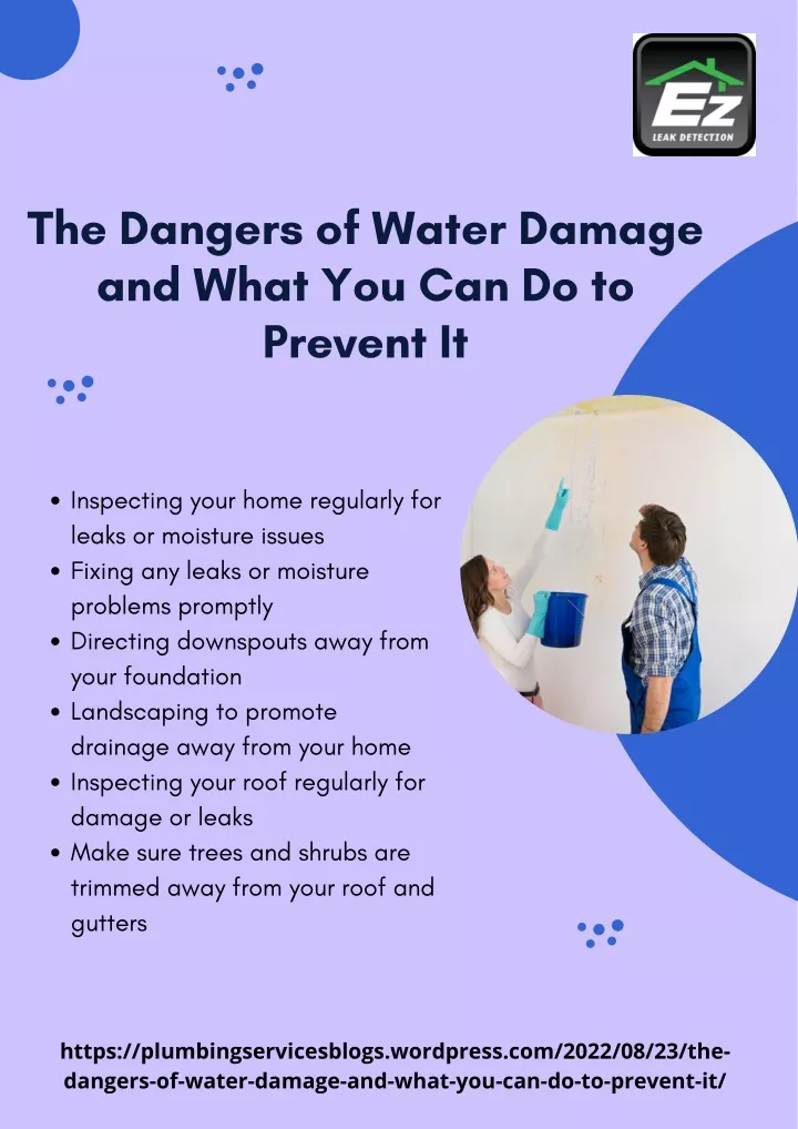 the dangers of water damage and what