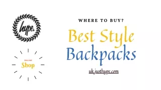 What are the Best Styles of Backpacks?