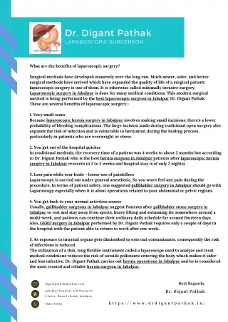 dr digant pathak laparoscopic surgereon