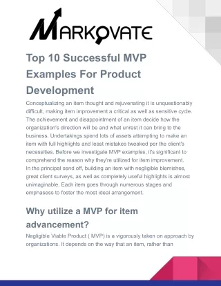 top 10 successful mvp examples for product