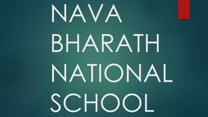 nava bharath nationalschool