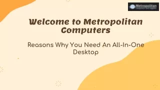 Reasons Why You Need An All-In-One Desktop