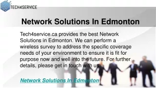 network solutions in edmonton