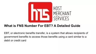 what is fns number for ebt a detailed guide