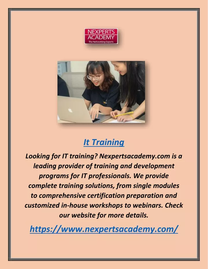 it training