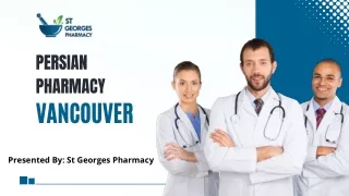 Persian Pharmacy Vancouver - St Georges Pharmacy