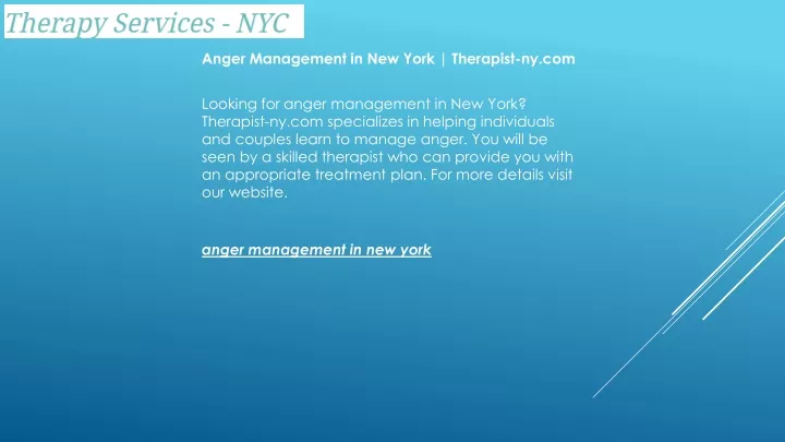 anger management in new york therapist ny com