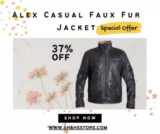Alex Casual Faux Fur Jacket