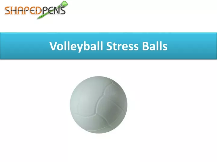 volleyball stress balls