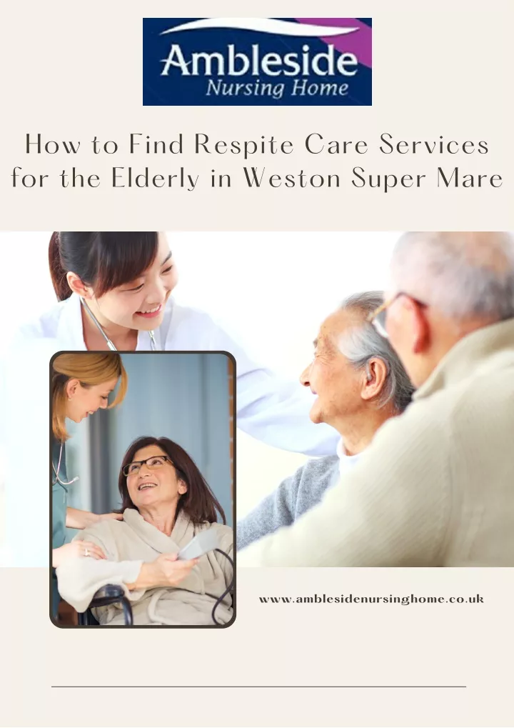 how to find respite care services for the elderly
