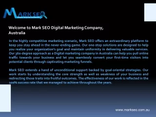 The Best and popular SEO company in Adelaide