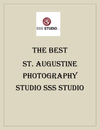St. Augustine photography studio