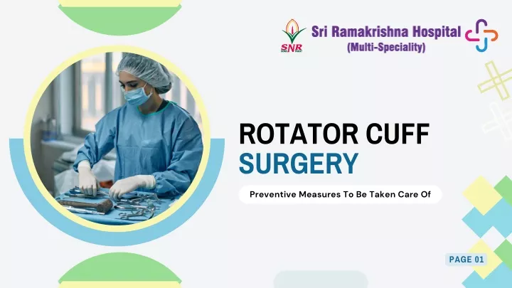 rotator cuff surgery