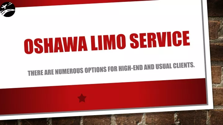 oshawa limo service