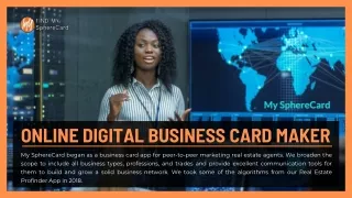 Online Digital Business Card Maker