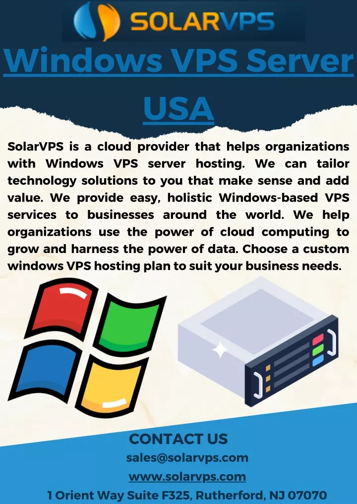 windows vps server usa