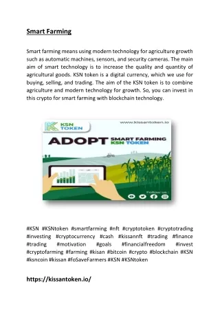smart farming