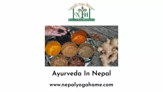 Ayurveda in Nepal